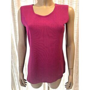 MISOOK Tank Top, Magenta Hot Pink, Size Small, EUC